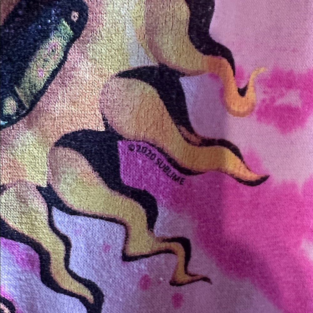 Pink Tie-Dye Sublime Hoodie 2020 1 - Picture 6 of 6